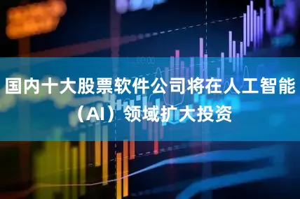 国内十大股票软件公司将在人工智能（AI）领域扩大投资