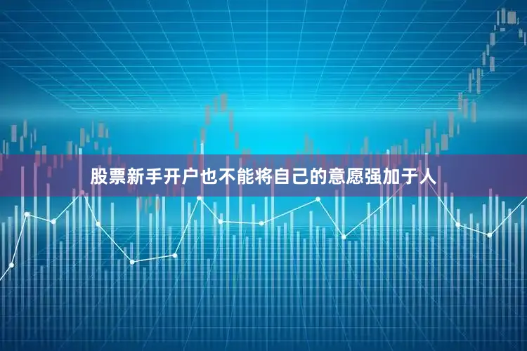 股票新手开户也不能将自己的意愿强加于人